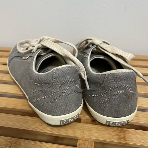 Taos Grey Canvas Woman’s Size 6 - Picture 4 of 6